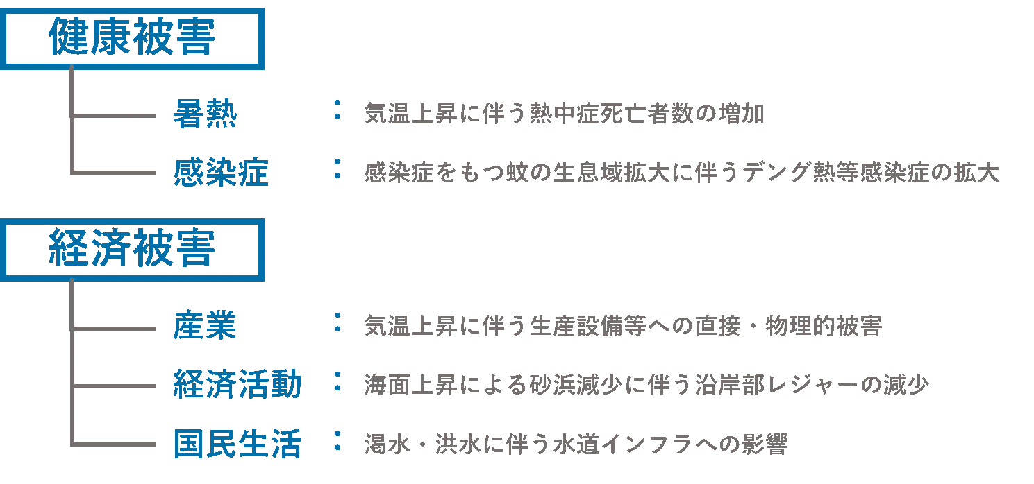 ④温暖化による主な健康被害・経済被害.png